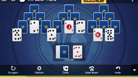 A magnifying glass. . Microsoft solitaire star club solutions tripeaks